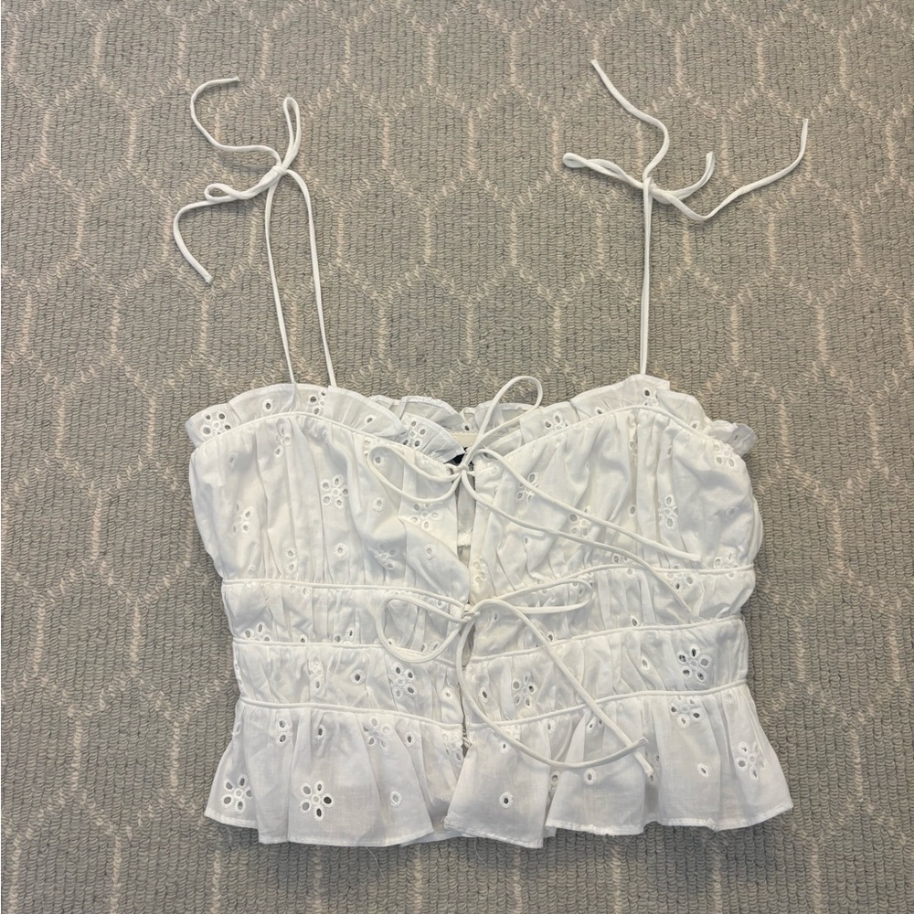 Eyelet Zara Top